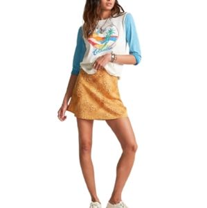 Billabong X Sincerely Jules Snake Print Skirt